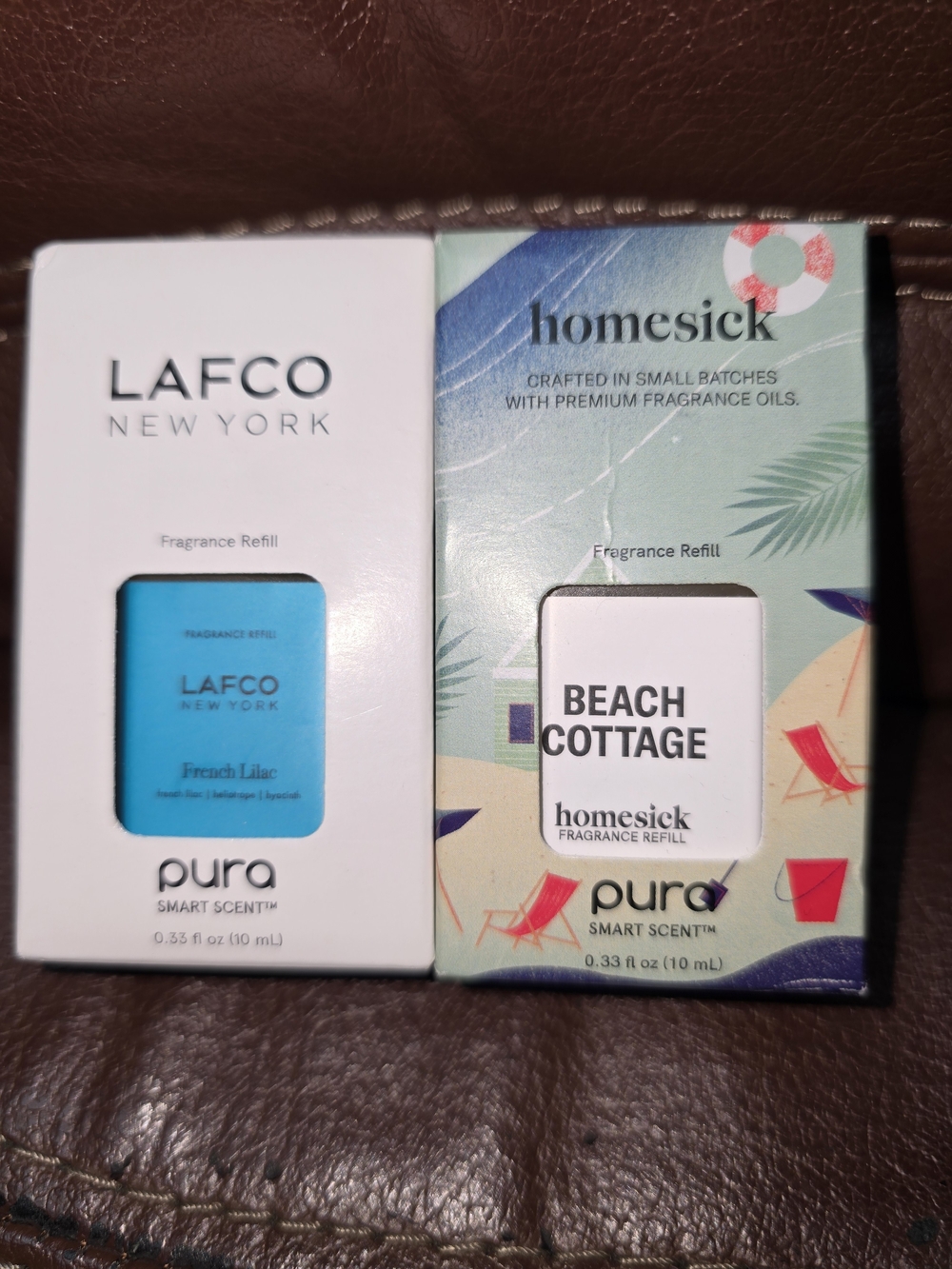 LAFCO New York & Homesick Scent Refill Duo — Blue and White